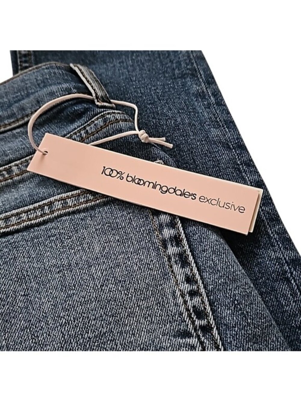 Aqua Bloomingdales Denim The Stella Skinny Jean Womens Size 24 (00) Dakota New - Picture 5 of 8